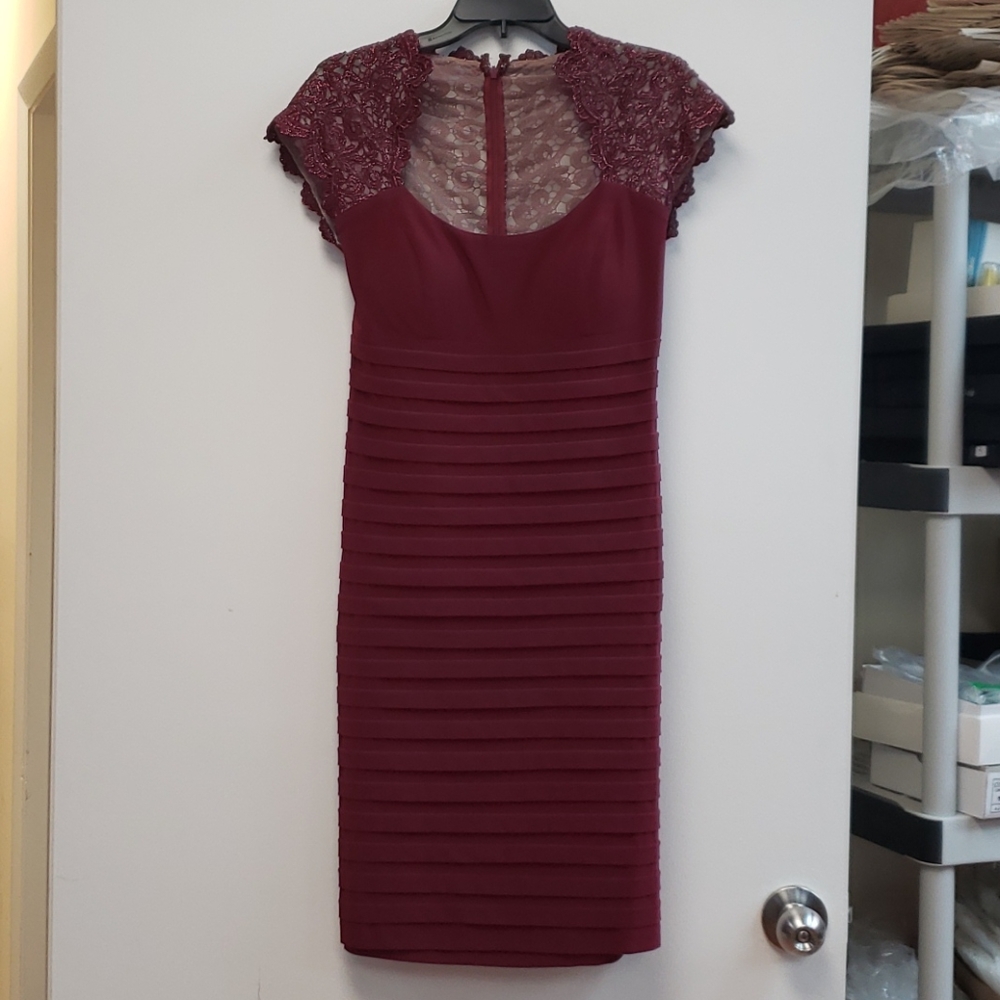 Formal or cocktail stretchy bandage dress